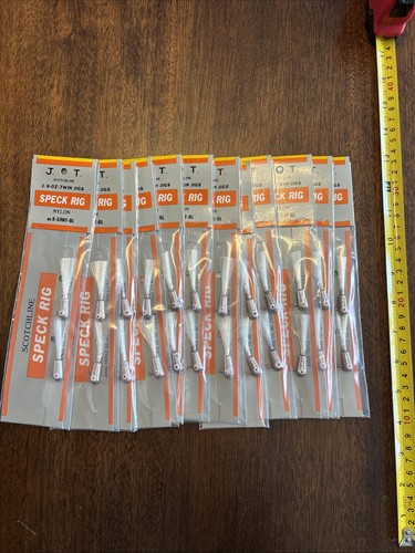 Lot speck rigs 8 oz - 12, 1/8